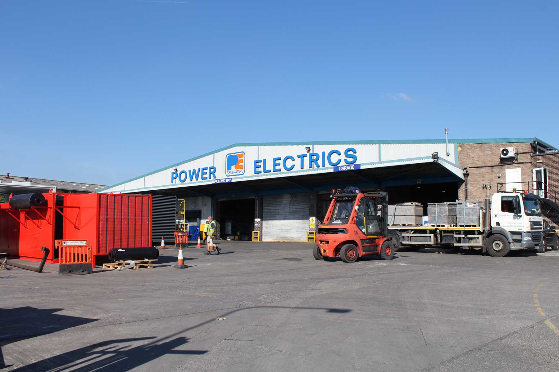 Power Electrics Bristol headquarters depot