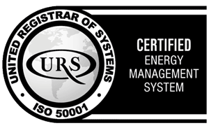 URS ISO50001 Certified badge