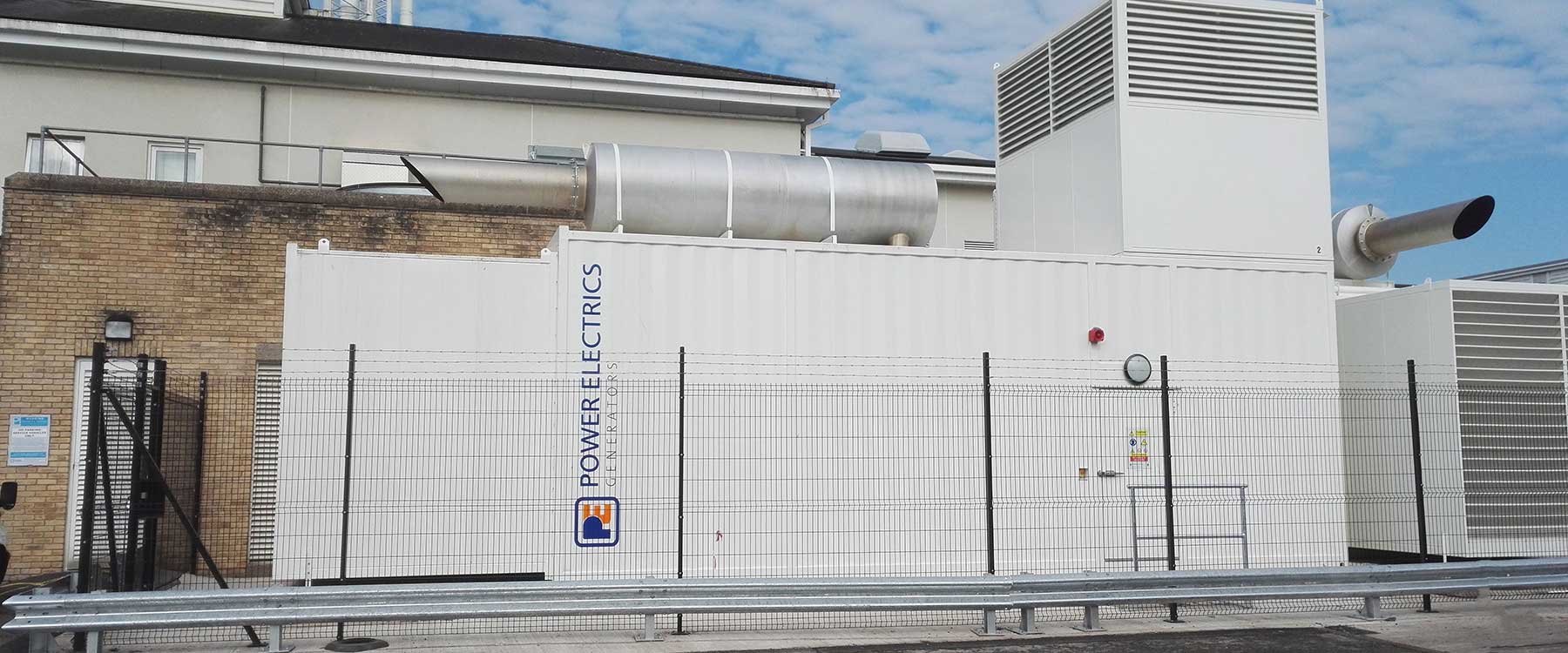 Generator located at healthcare facility)