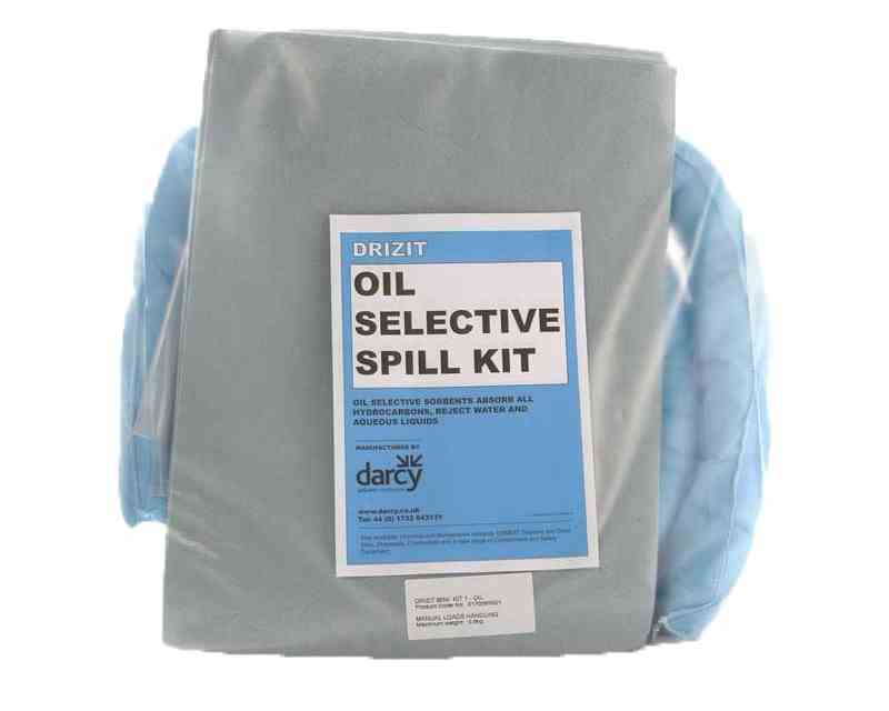 Oil spill kit 15 contents bag