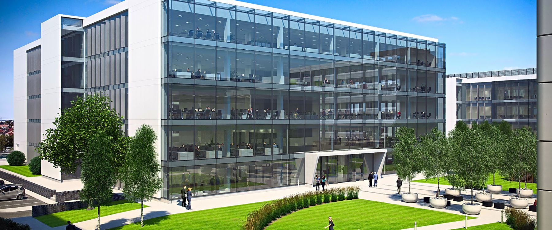 CGI of proposed plans for Hyde Park Hayes)