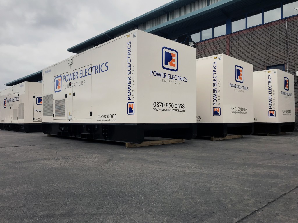 Need something larger? See our 200-550kVA generator hire range