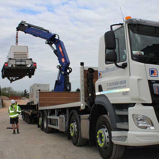 Generator offloaded for Western Power Distribution