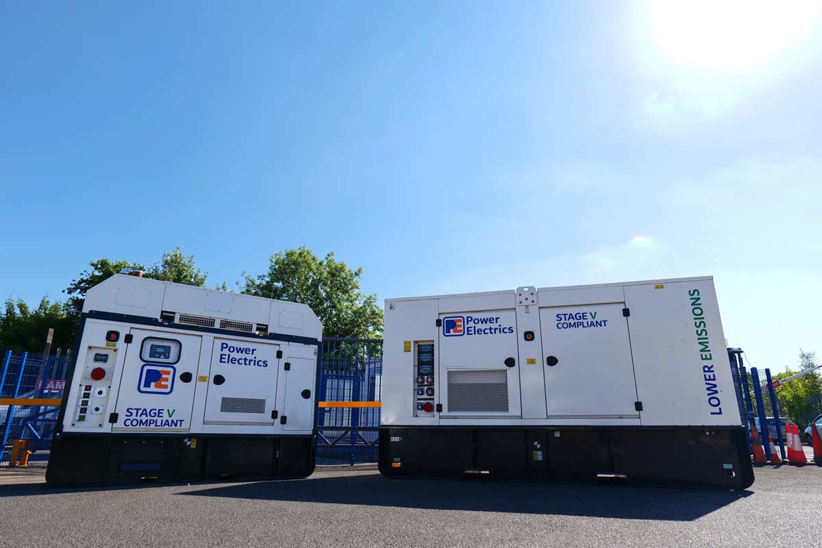 Power Electrics has Invested in the Future – Stage V Generators